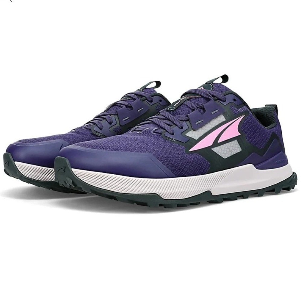 Altra Lone Peak 7 Womens size 10.5 Trail Running Shoes Purple Pink AL0A7R7G252